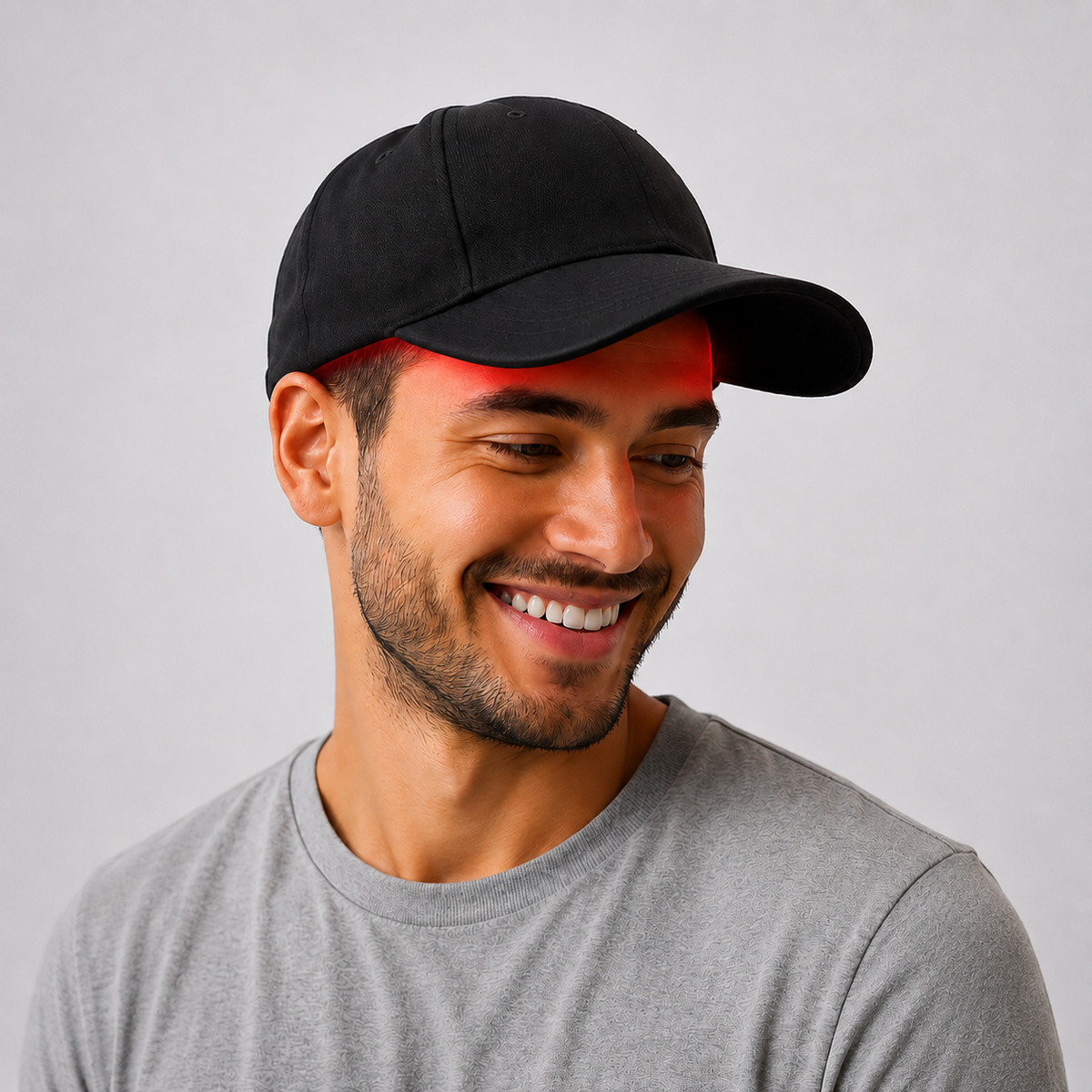 Casquette LED Repousse Capillaire HairGrowLab — Stoppe la Chute, Stimule la Repousse